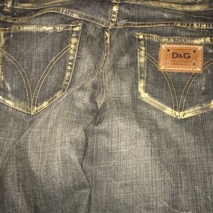 D&G Flared Bottom Jeans